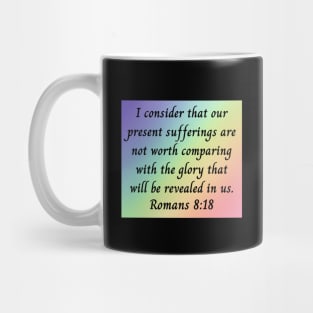 Bible Verse Romans 8:18 Mug